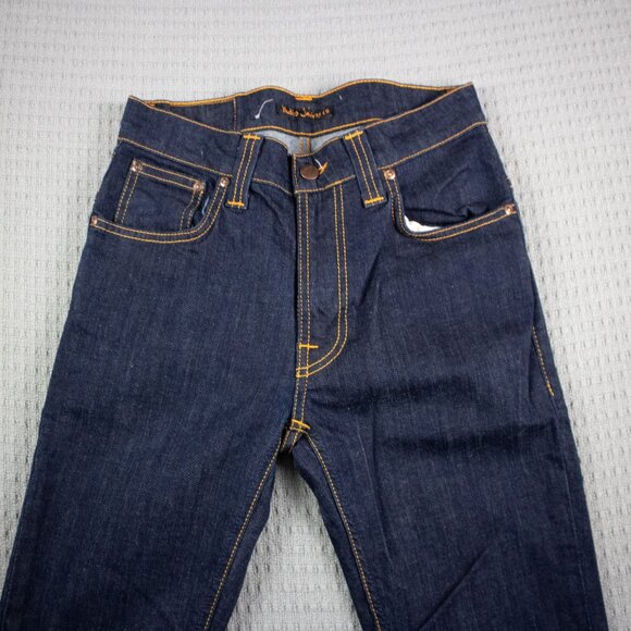 Nudie Jeans Thin Finn Organic Dry Denim Jeans 30x34 - Picture 4 of 8